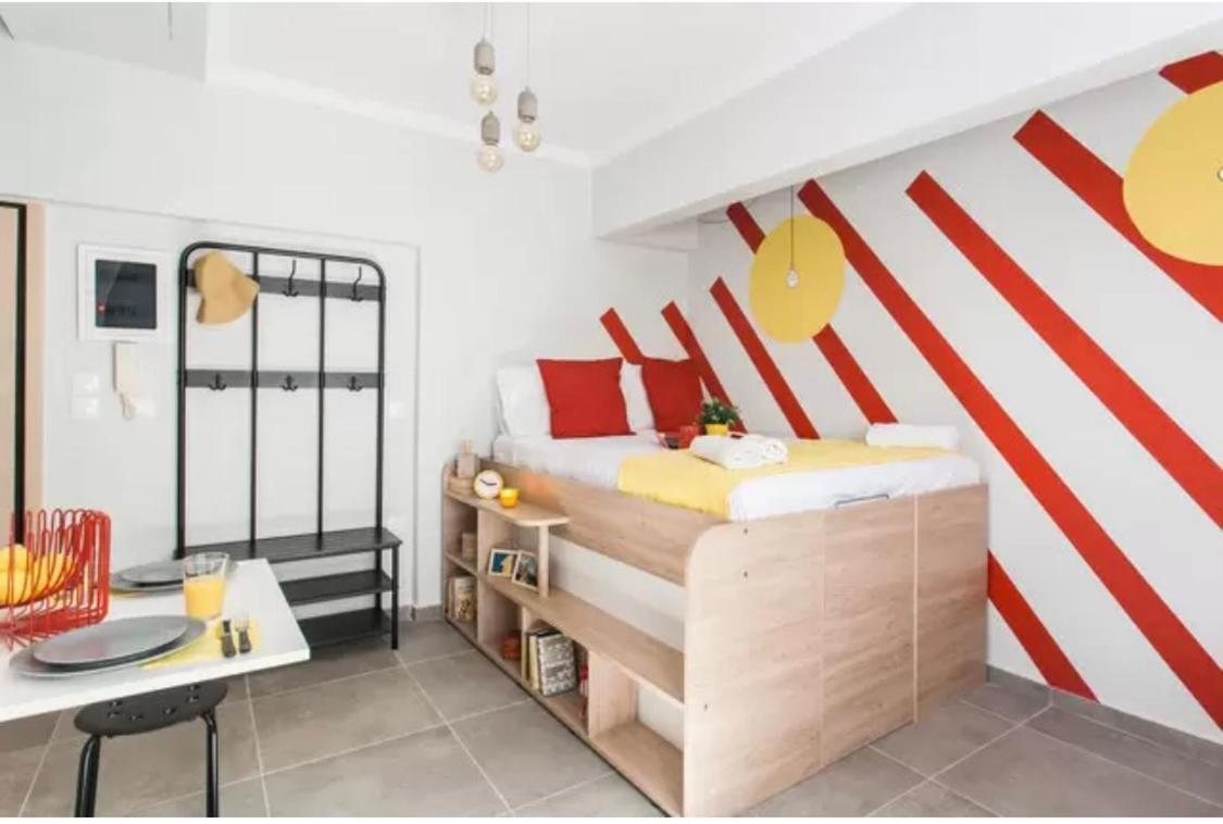 Colorful Apartment In アテネ エクステリア 写真